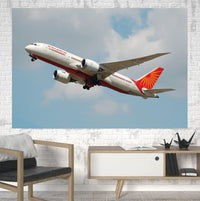 Thumbnail for Air India's Boeing 787 Printed Canvas Posters (1 Piece) Aviation Shop 