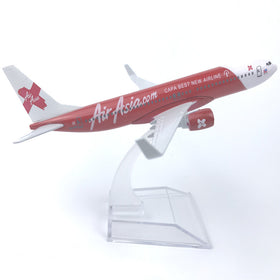 AirAsia Boeing 737 Airplane Model (16CM)