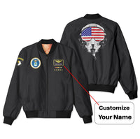 Thumbnail for Airborne & Fighter Jet Helmet Designed 3D Pilot Bomber Jackets