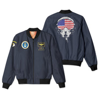 Thumbnail for Airborne & Fighter Jet Helmet Designed 3D Pilot Bomber Jackets