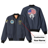 Thumbnail for Airborne & Fighter Jet Helmet Designed 3D Pilot Bomber Jackets