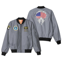Thumbnail for Airborne & Fighter Jet Helmet Designed 3D Pilot Bomber Jackets