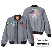 Thumbnail for Airborne & Fighter Jet Helmet Designed 3D Pilot Bomber Jackets