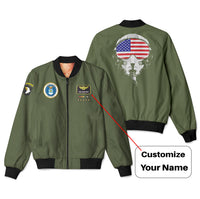 Thumbnail for Airborne & Fighter Jet Helmet Designed 3D Pilot Bomber Jackets