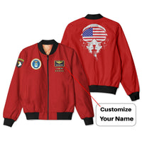 Thumbnail for Airborne & Fighter Jet Helmet Designed 3D Pilot Bomber Jackets