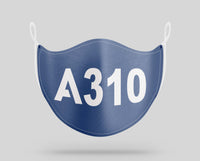 Thumbnail for Airbus A310 Text Designed Face Masks