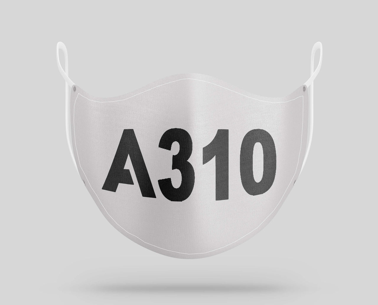 Airbus A310 Text Designed Face Masks
