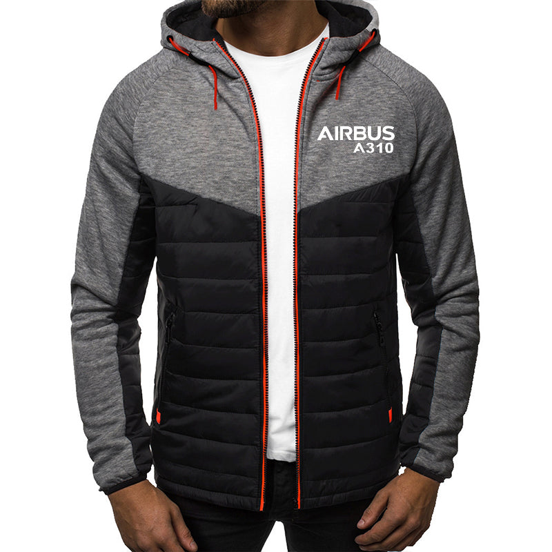 Airbus A310 & Text Designed Sportive Jackets