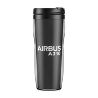 Thumbnail for Airbus A310 & Text Designed Travel Mugs