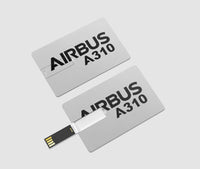 Thumbnail for Airbus A310 & Text Designed USB Cards