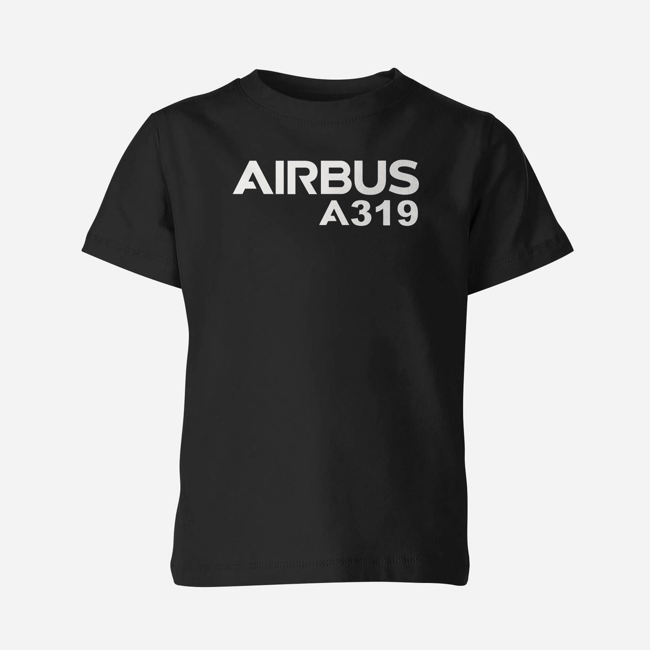 Airbus A319 & Text Designed Children T-Shirts