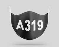 Thumbnail for Airbus A319 Text Designed Face Masks