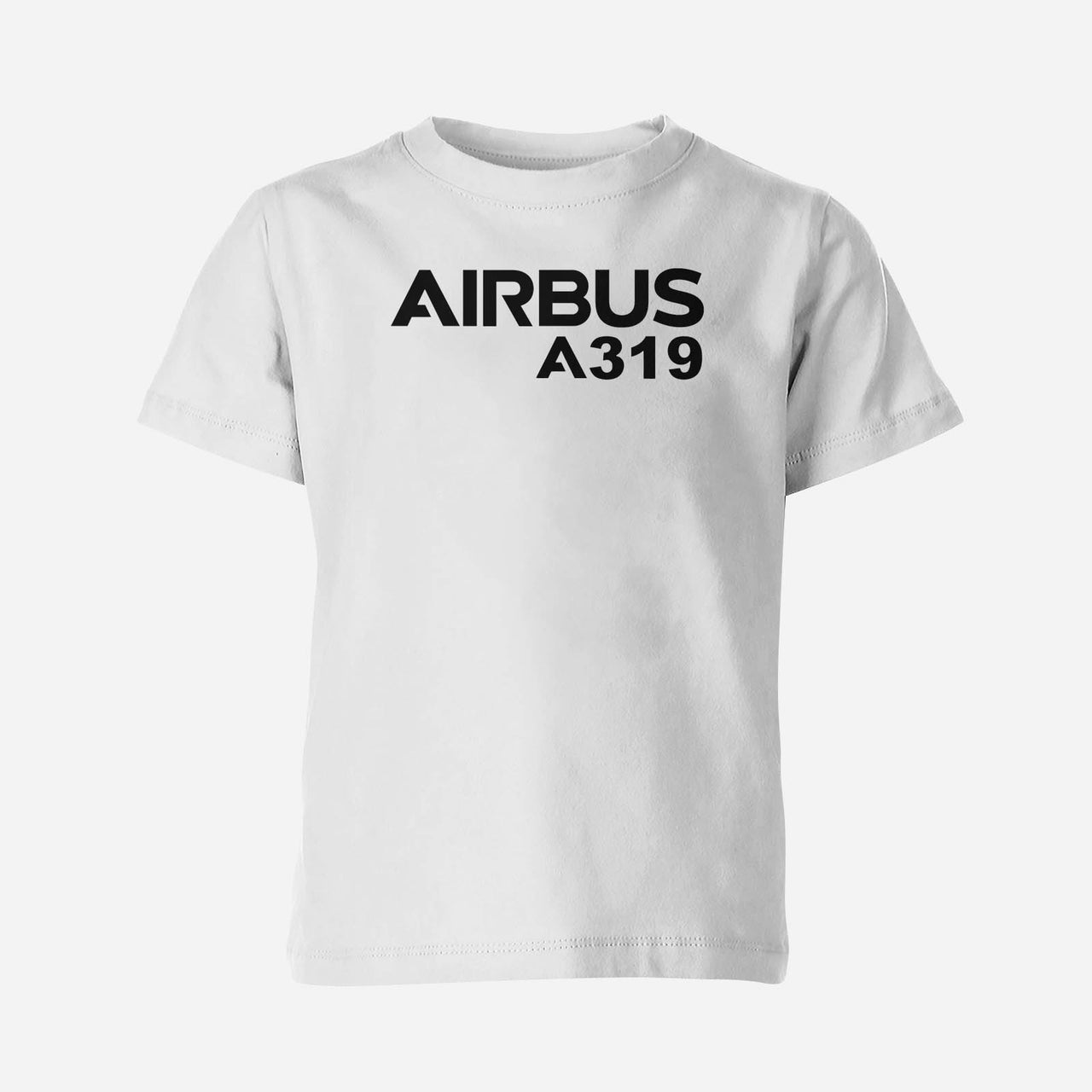 Airbus A319 & Text Designed Children T-Shirts