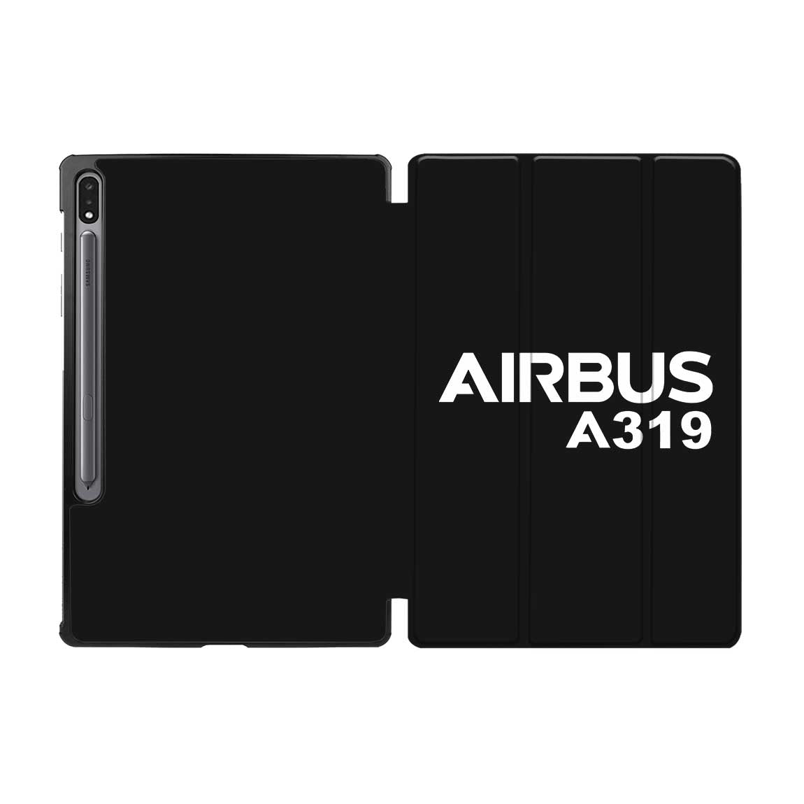 Airbus A319 & Text Designed Samsung Tablet Cases