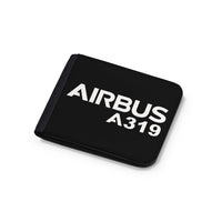 Thumbnail for Airbus A319 & Text Designed Wallets