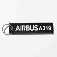 Thumbnail for Airbus A319 & Text Designed Key Chains
