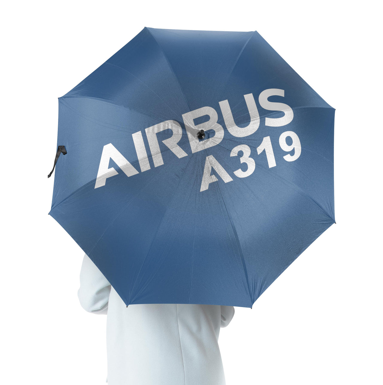 Airbus A319 & Text Designed Umbrella