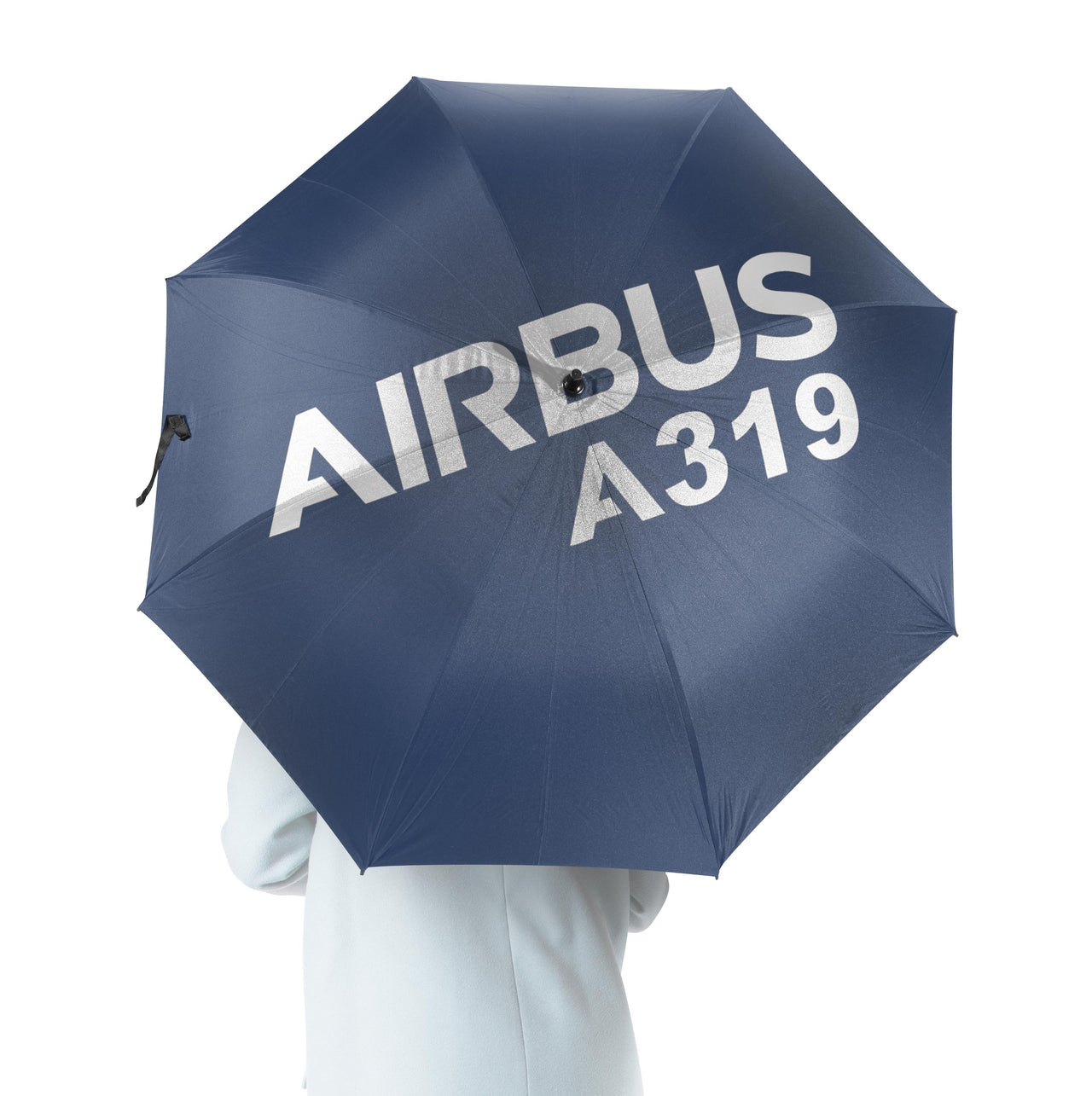 Airbus A319 & Text Designed Umbrella