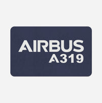 Thumbnail for Airbus A319 & Text Designed Bath Mats