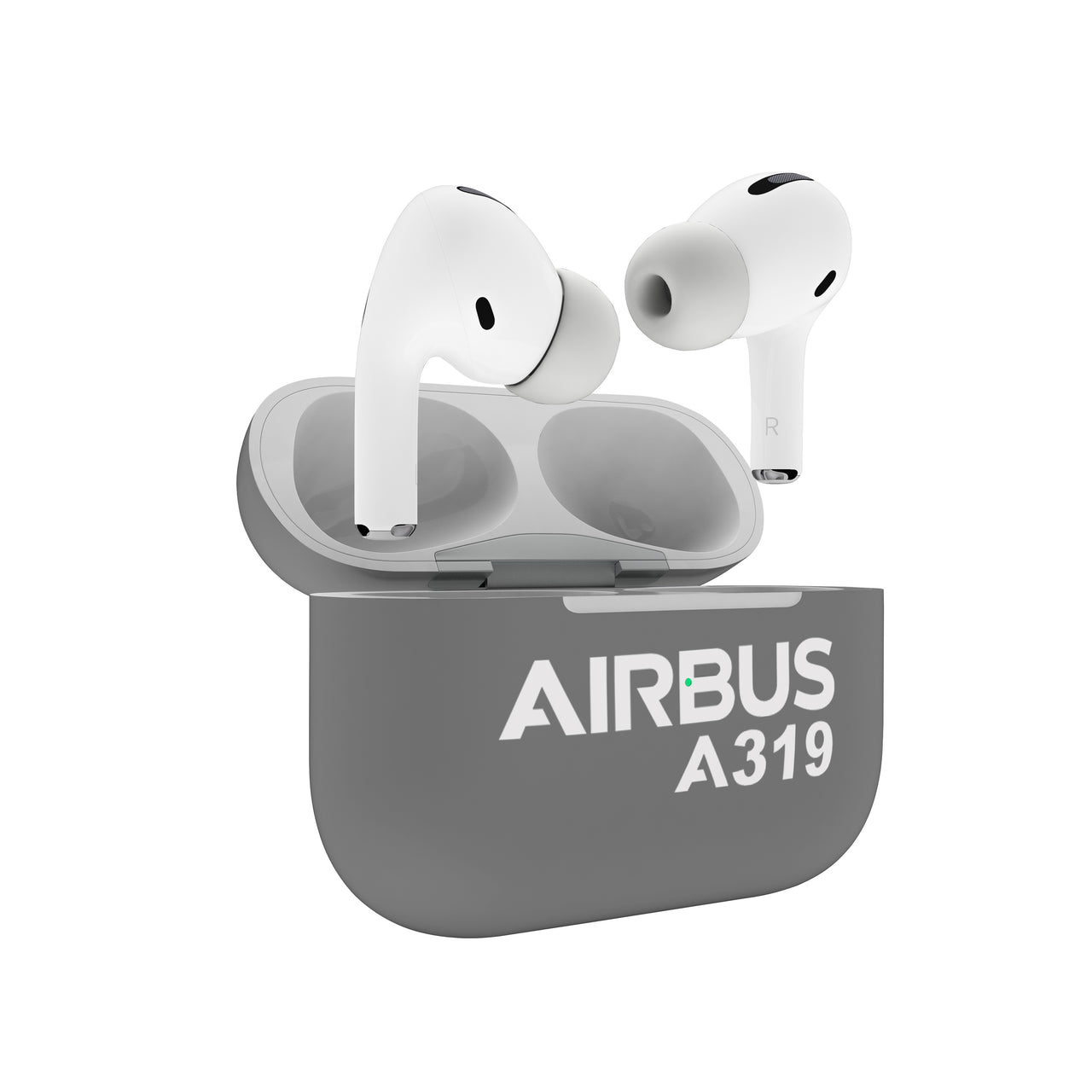 Airbus A320 & Text Designed AirPods