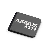 Thumbnail for Airbus A319 & Text Designed Wallets