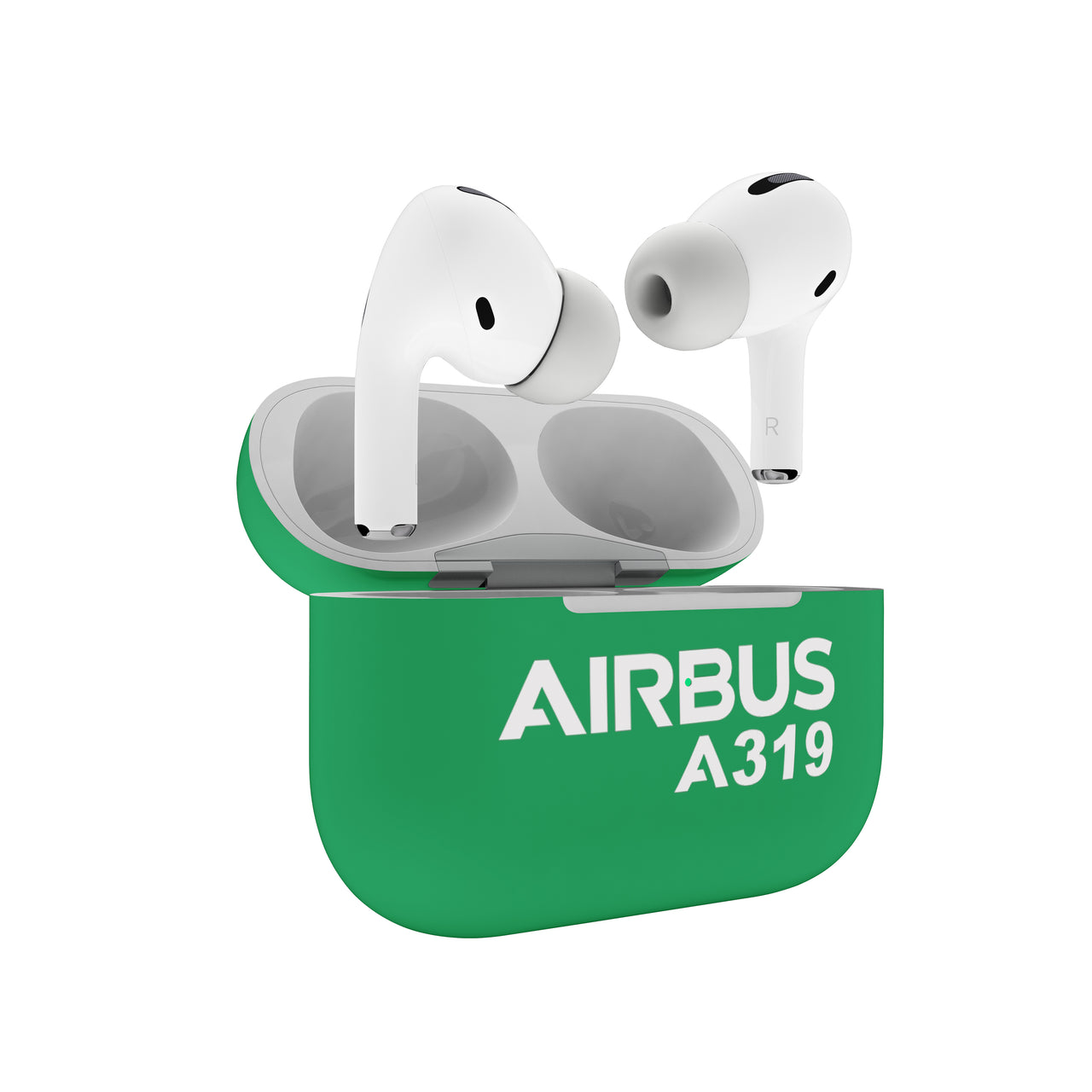 Airbus A319 & Text Designed AirPods  Cases