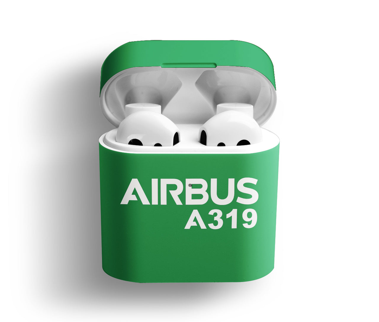Airbus A319 & Text Designed AirPods  Cases