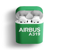Thumbnail for Airbus A319 & Text Designed AirPods  Cases