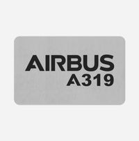 Thumbnail for Airbus A319 & Text Designed Bath Mats