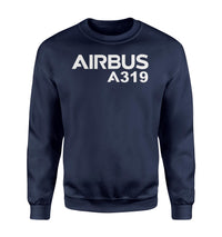 Thumbnail for Airbus A319 & Text Designed Sweatshirts
