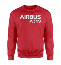 Thumbnail for Airbus A319 & Text Designed Sweatshirts