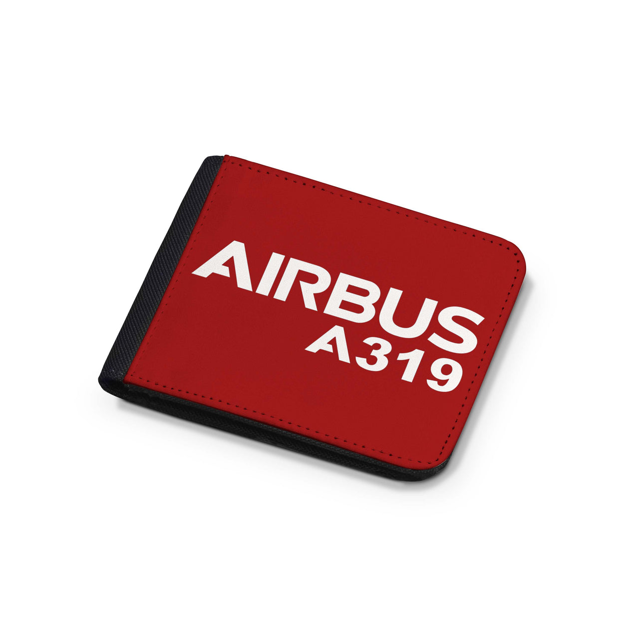 Airbus A319 & Text Designed Wallets