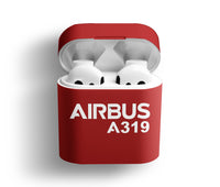 Thumbnail for Airbus A319 & Text Designed AirPods  Cases
