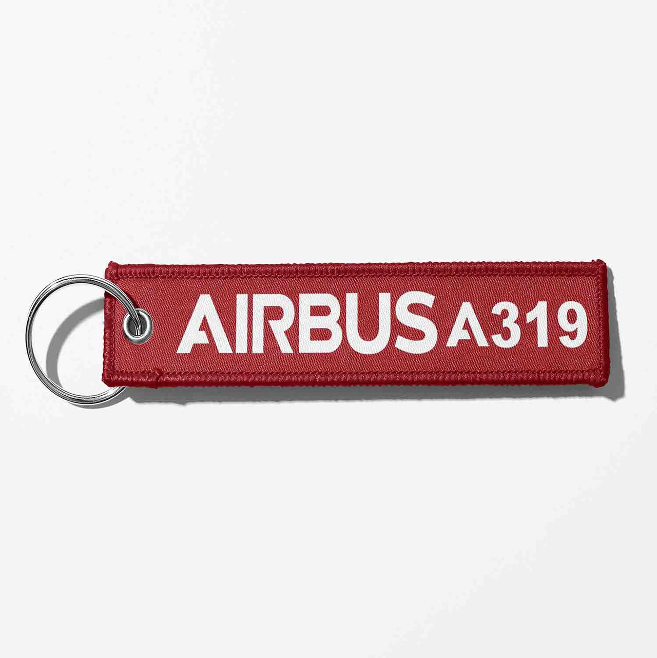 Airbus A319 & Text Designed Key Chains