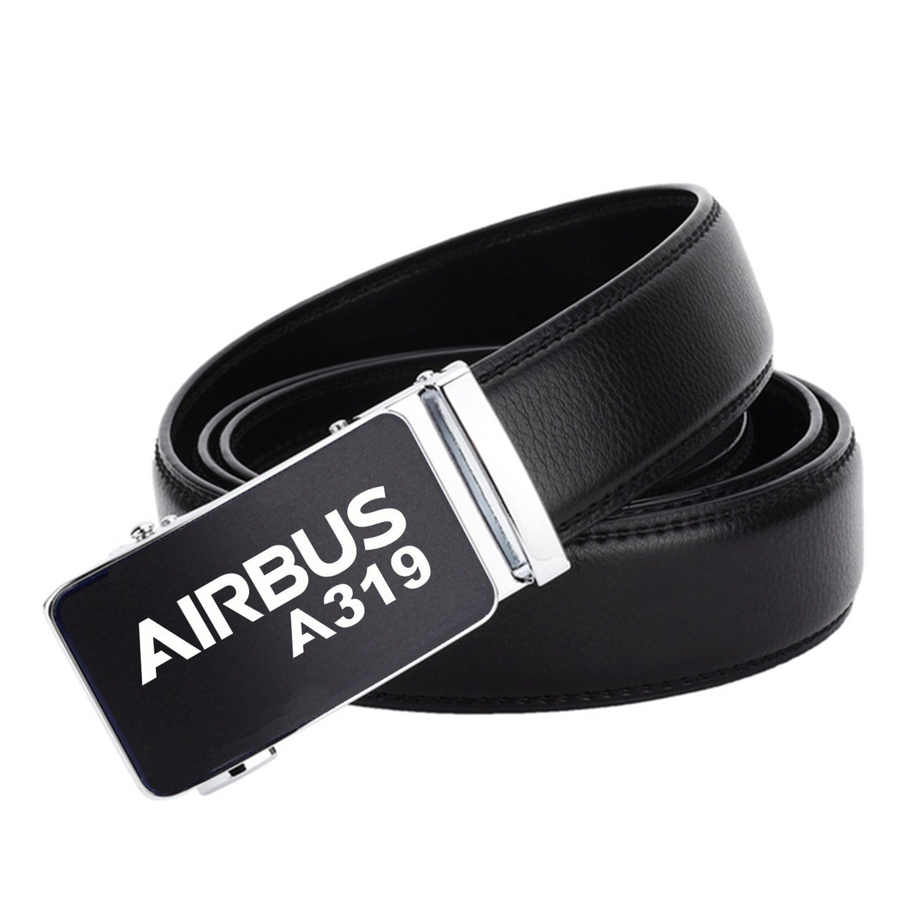 Airbus A319 & Text Designed Aviator Belts