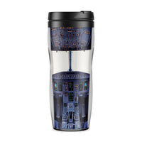Thumbnail for Airbus A320 Cockpit Wide Designed Travel Mugs