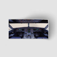 Thumbnail for Airbus A320 Cockpit Wide Designed Stickers