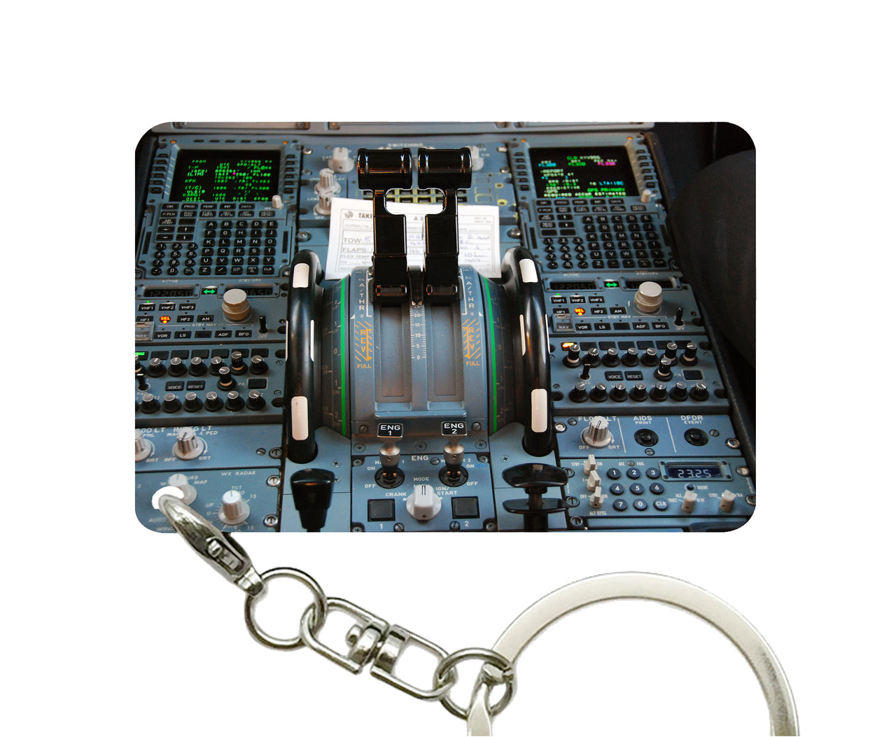 Airbus A320 Cockpit Designed Key Chains