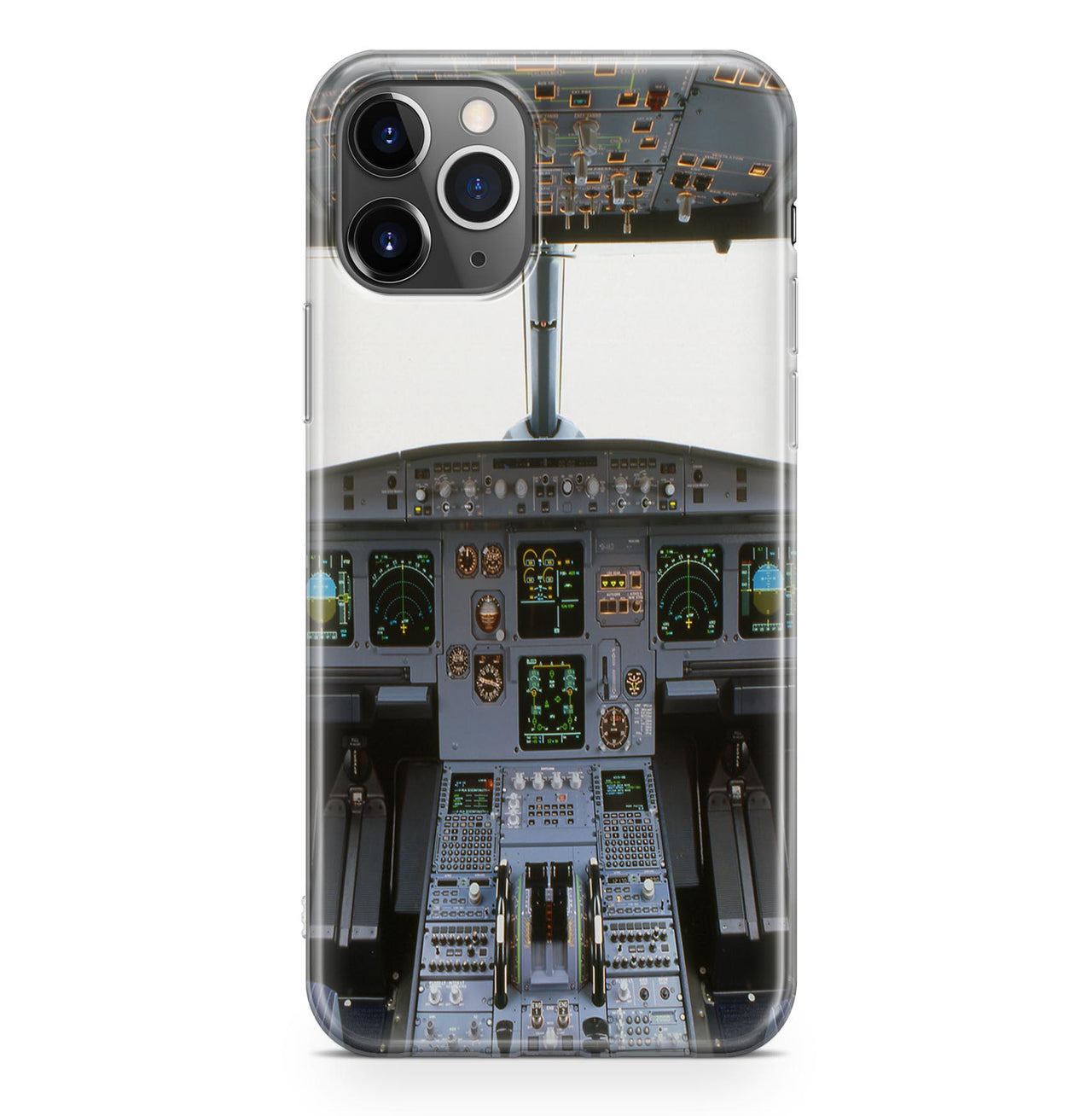 Airbus A320 Cockpit Wide Printed iPhone Cases