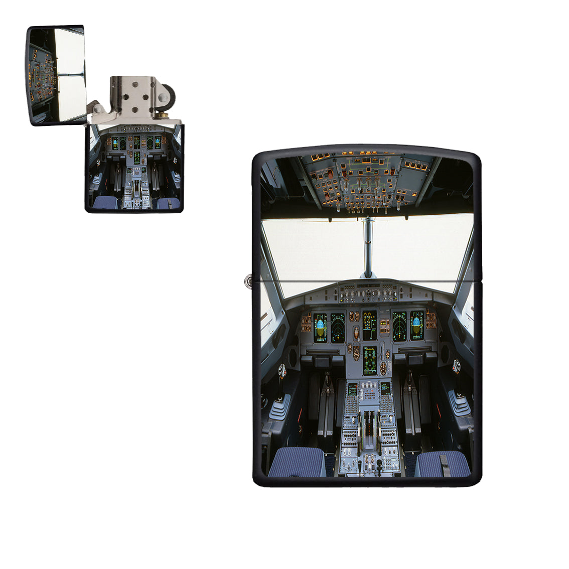 World Flags Designed Metal Lighters