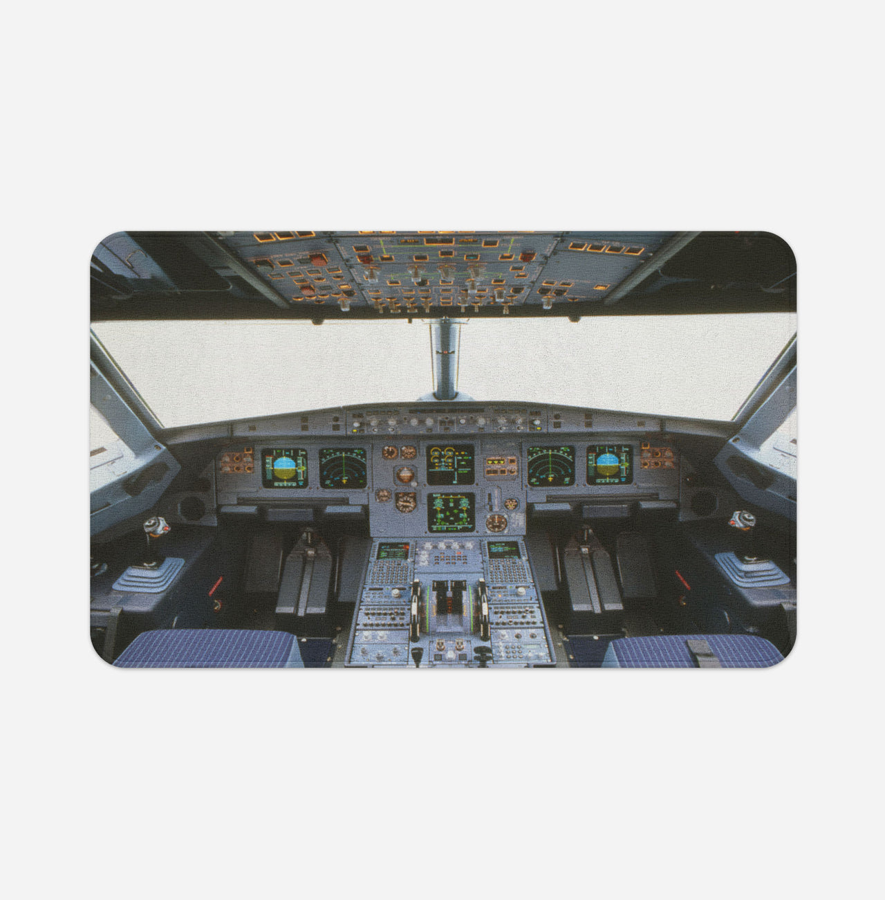 Airbus A320 Cockpit (Wide) Designed Bath Mats