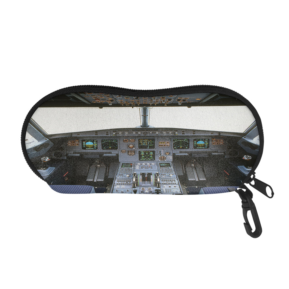 Airbus A320 Cockpit (Wide) Designed Glasses Bag