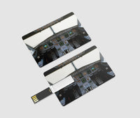 Thumbnail for Airbus A320 Cockpit (Wide) Designed USB Cards