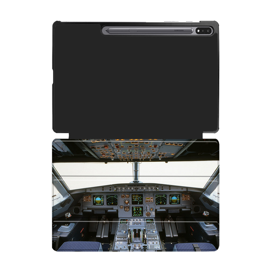 Airbus A320 Cockpit (Wide) Designed Samsung Tablet Cases