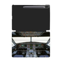 Thumbnail for Airbus A320 Cockpit (Wide) Designed Samsung Tablet Cases