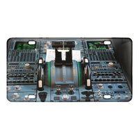Thumbnail for Airbus A320 Cockpit Designed Metal (License) Plates