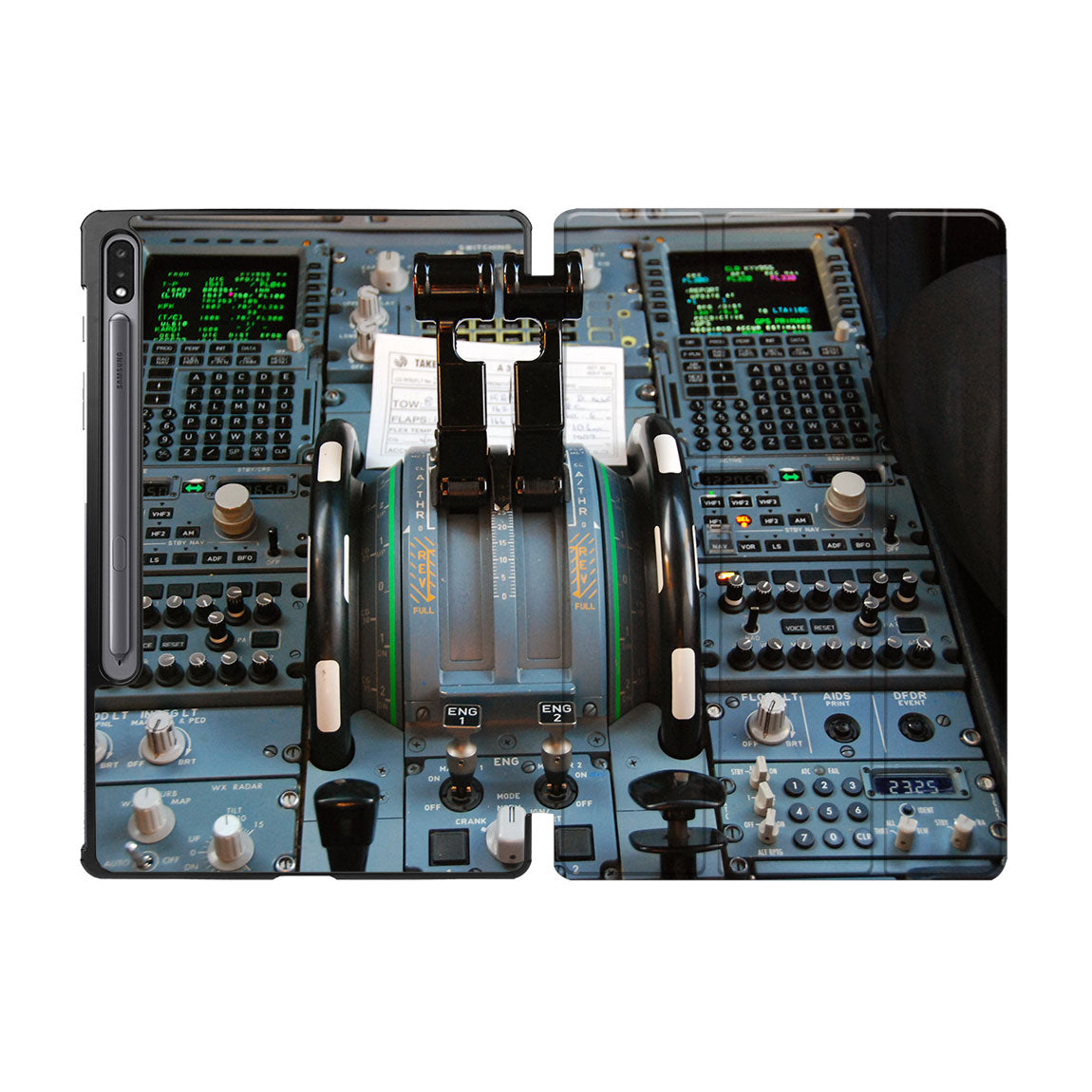 Airbus A320 Cockpit Designed Samsung Tablet Cases