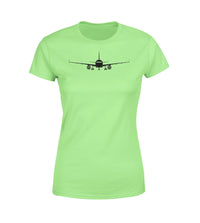 Thumbnail for Airbus A320 Silhouette Designed Women T-Shirts