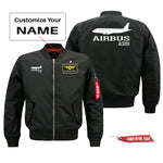 Airbus A320 Printed Designed Pilot Jackets (Customizable)