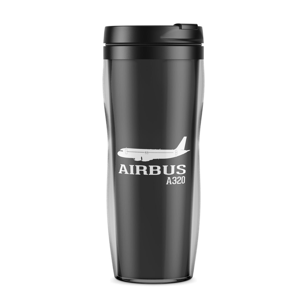 Airbus A320 Printed Designed Plastic Travel Mugs